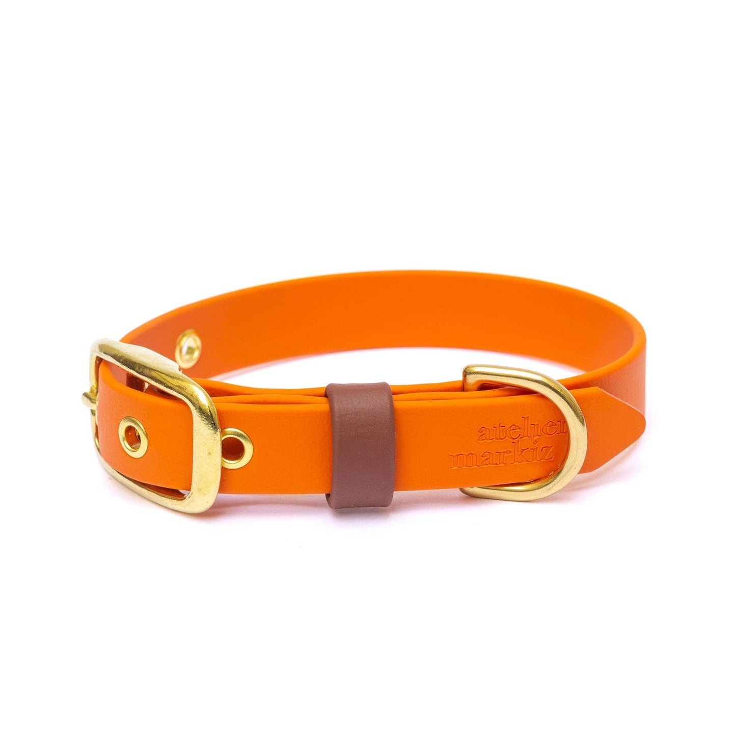 Hundehalsband Tangerine