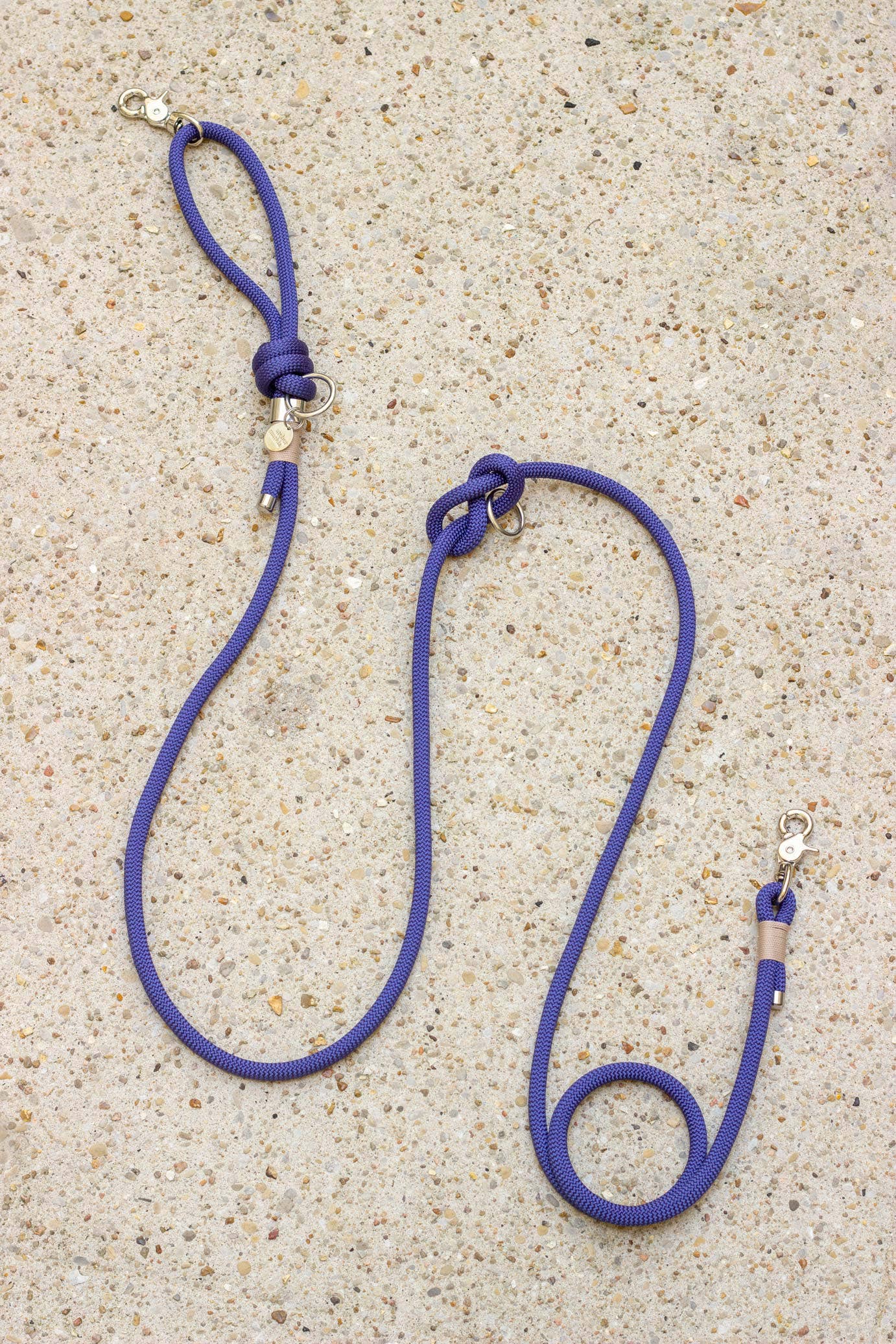 Lass Navy: Gold / 10 mm / einfache leine 180 cm