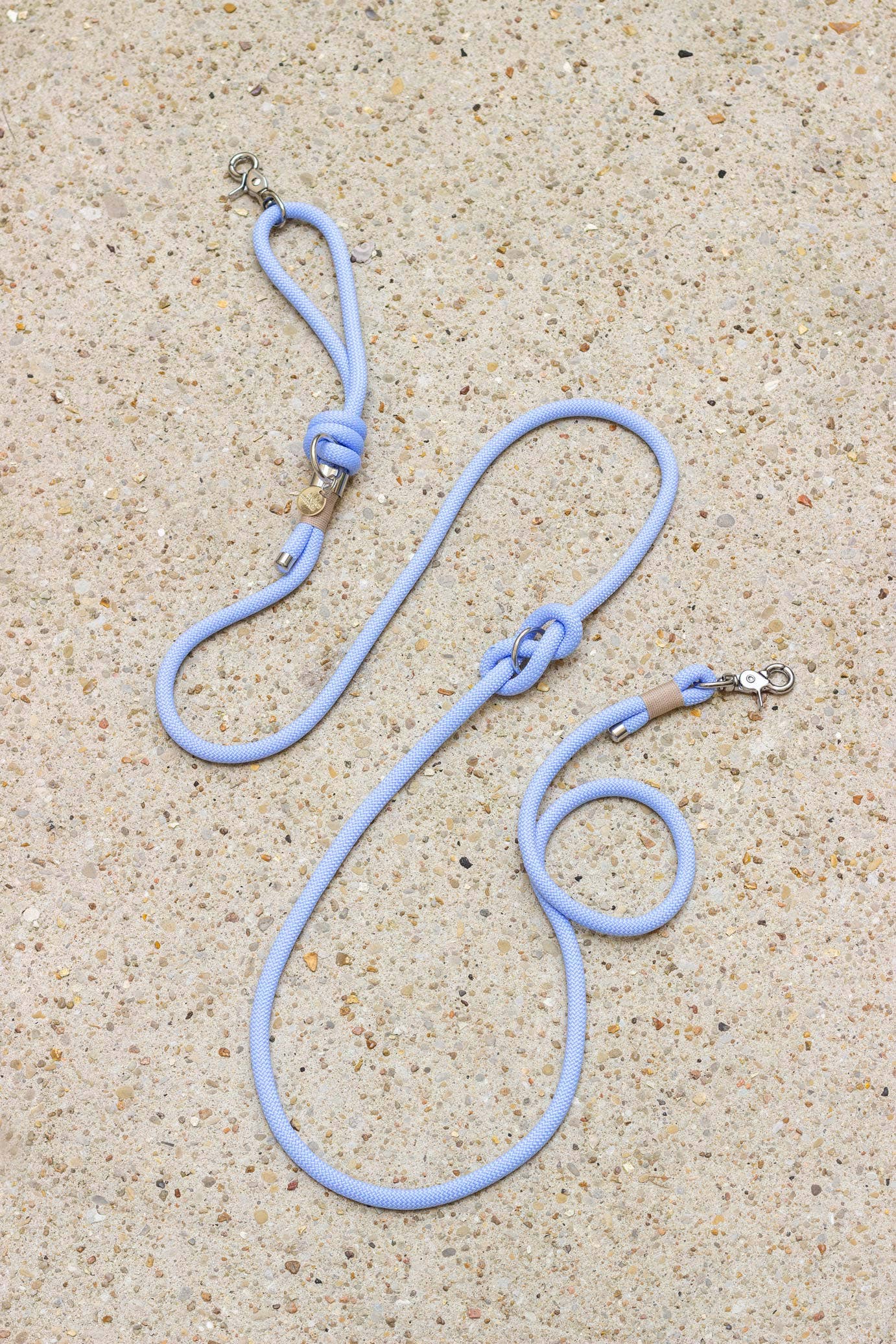 Polarblaue Leine: Gold / 10 mm / Laisse simple 180 cm