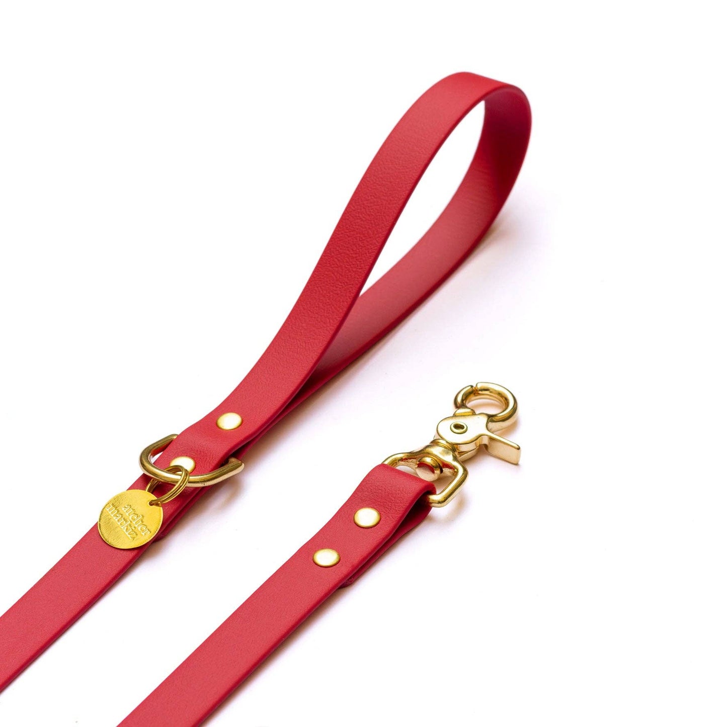 Hundeleine Cherry (wasserdicht, Gold, 180 cm)