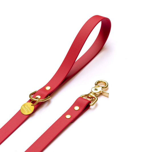 Hundeleine Cherry (wasserdicht, Gold, 180 cm)